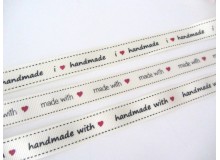 handmade with ❤ Love - Borte Aufnäher